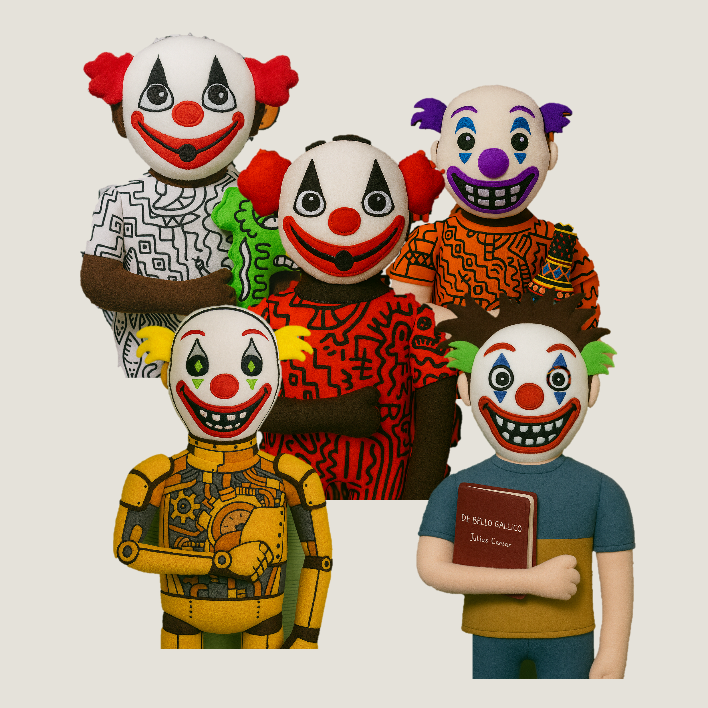 Clownmask Plushie