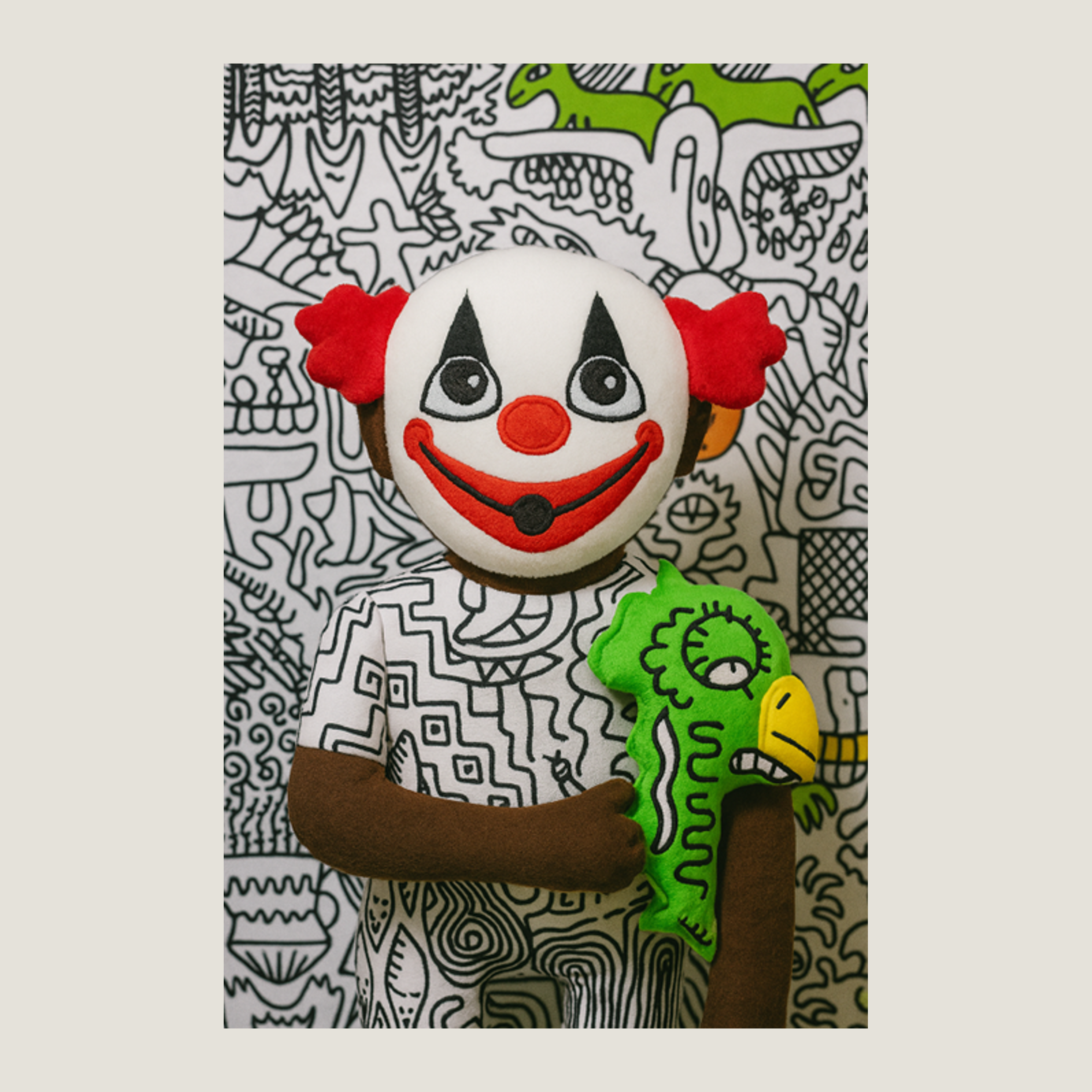 Clownmask Plushie